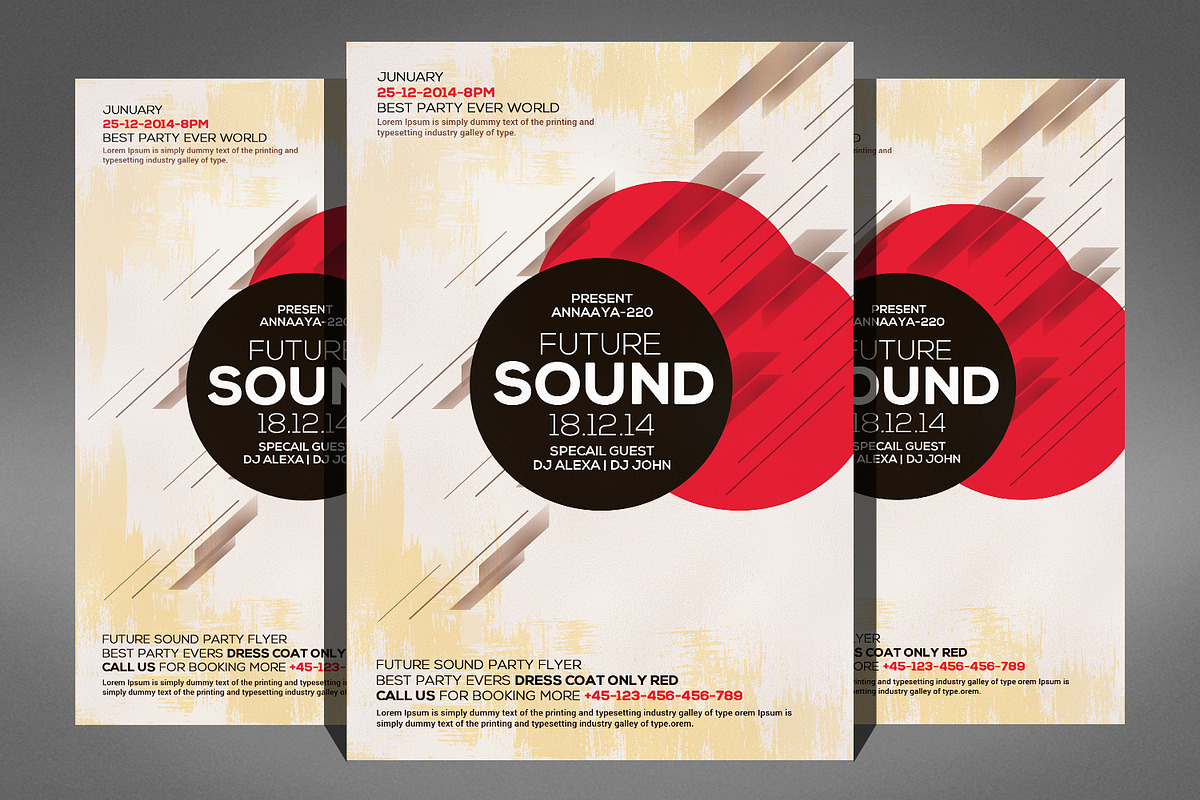 100 Party Flyer Bundle, a Flyer Template by Graphic Templates (Photo 69 of 101)