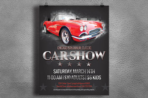 Car Show Flyer - Vintage / Classic