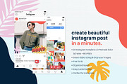 Instagram Bundle - Summertime, a Social Media Template by muhisya (Thumbnail 2 of 7)