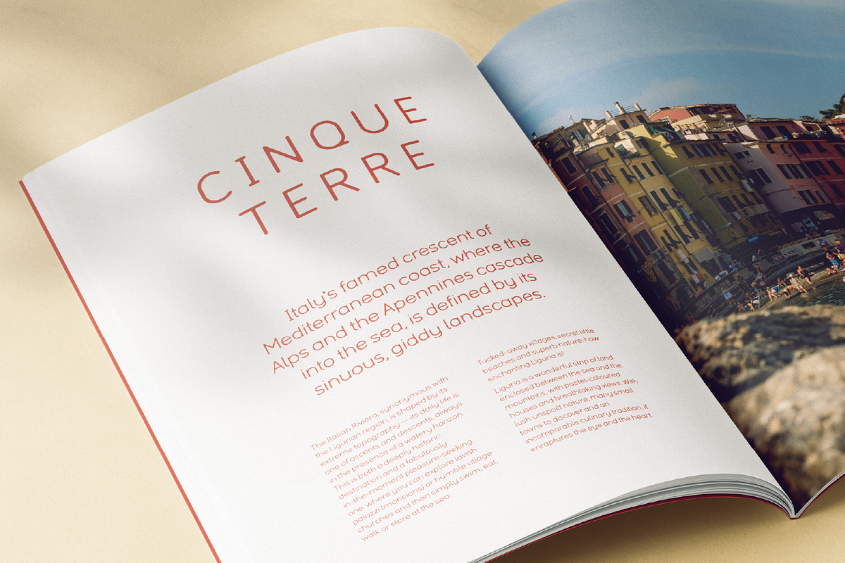 Liguria – Playful, Monoline Typeface, a Sans Serif Font by SO SAVOURY (Photo 9 of 9)