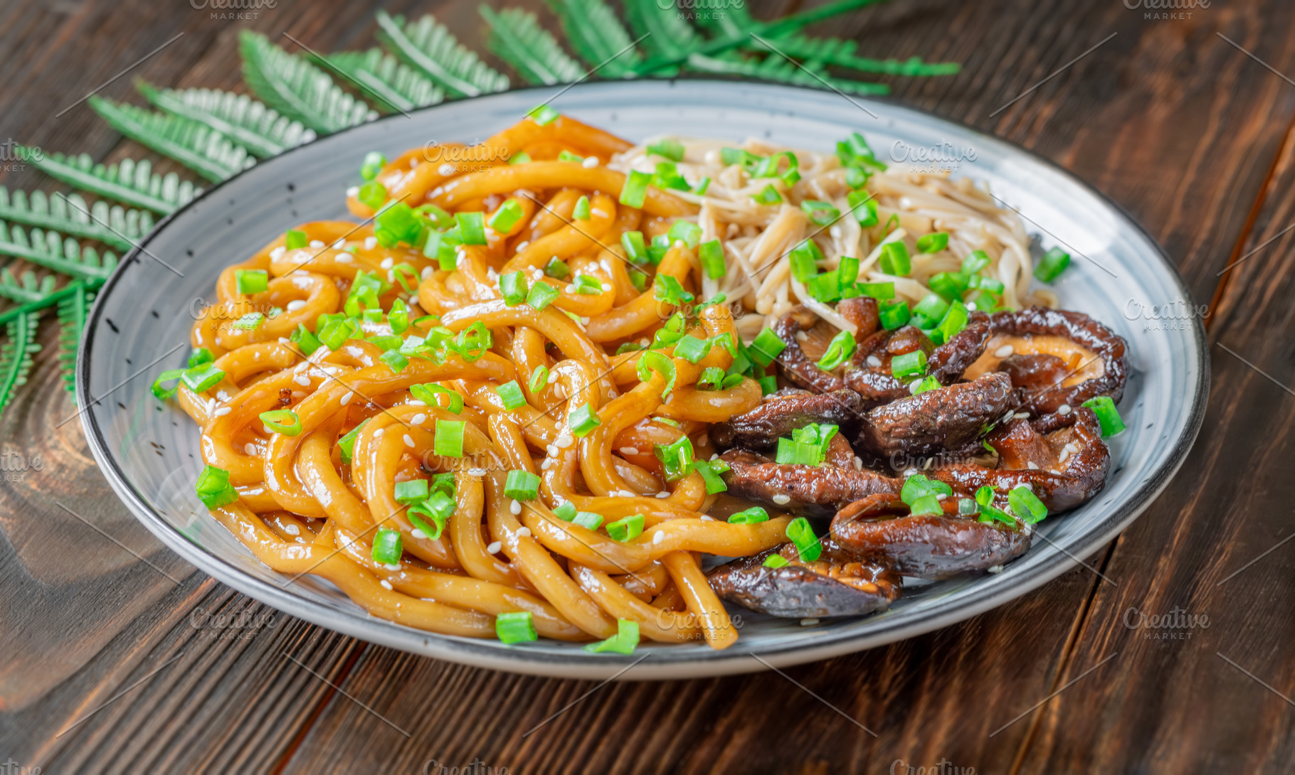 Udon Noodles with Soy Unagi Sauce, a Food & Drink Photo by Alexander Prokopenko