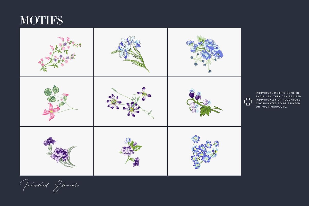 Meadow Flowers Floral Pattern, a Pattern Graphic by Pink Linen (Photo 7 of 12)