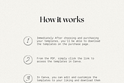 Funeral Program Template Set I Canva, an Invitation Template by The Social Stuff (Thumbnail 10 of 10)