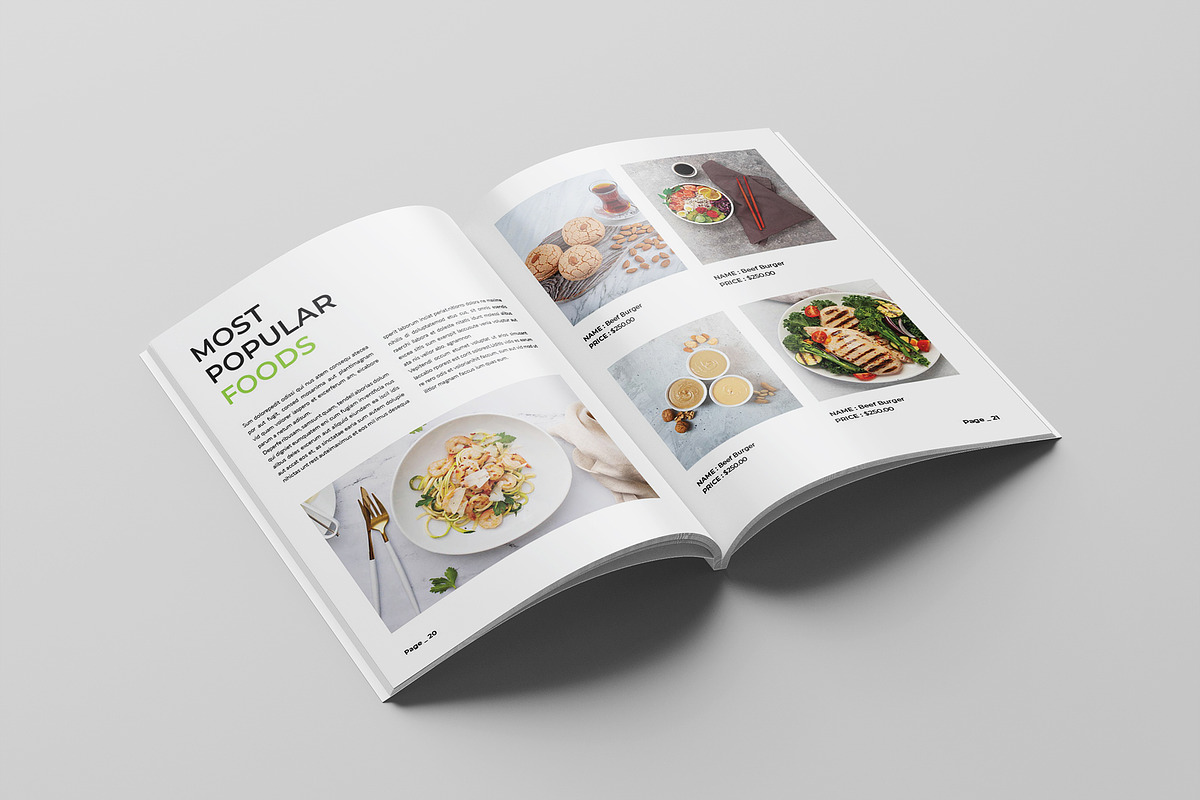 Cookbook | Recipe Book Template, a Brochure Template by Spark_Creative (Photo 11 of 17)