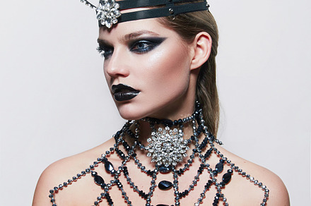 Crown and necklace., a Beauty & Fashion Photo by Yurkova