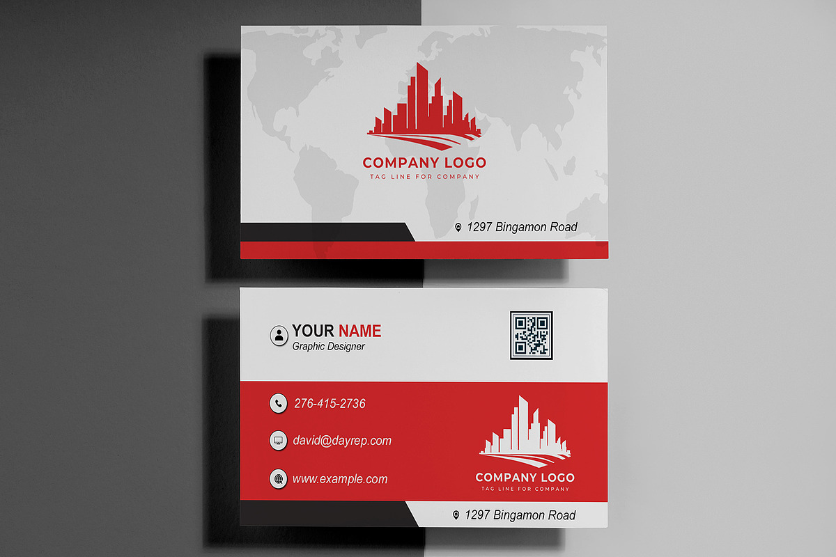 Modern Visiting Card Design preview 2