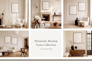 Parisienne Frame Mockup Collection