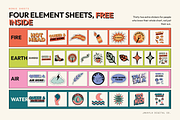 Queer Zodiac Stickers, 16 Sheets, an Object Graphic by Jakayla Digital Co (Thumbnail 10 of 11)
