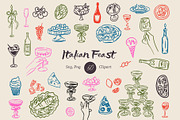 4 in 1 Whimsical Clipart Bundle, an Object Graphic by AnnArt (Thumbnail 3 of 18)