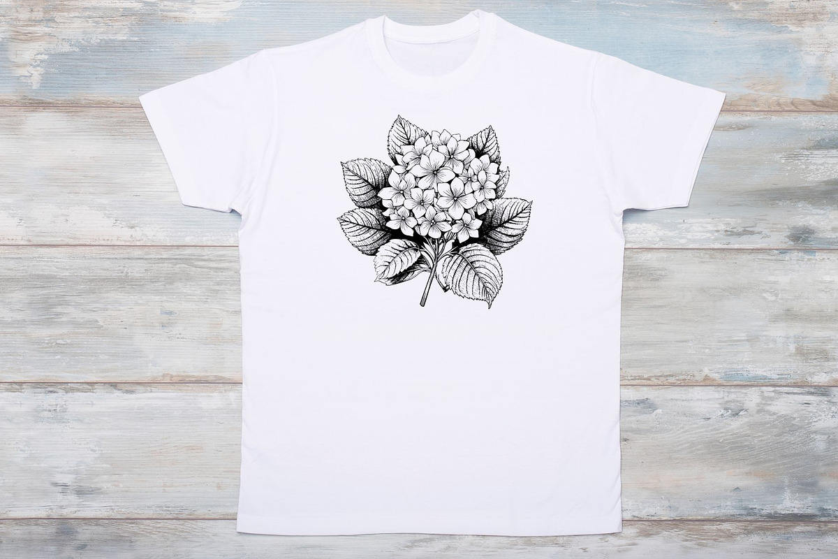 Hydrangea SVG - Flowers Clip Art, an Illustration by YouniqueArtwork (Photo 3 of 5)