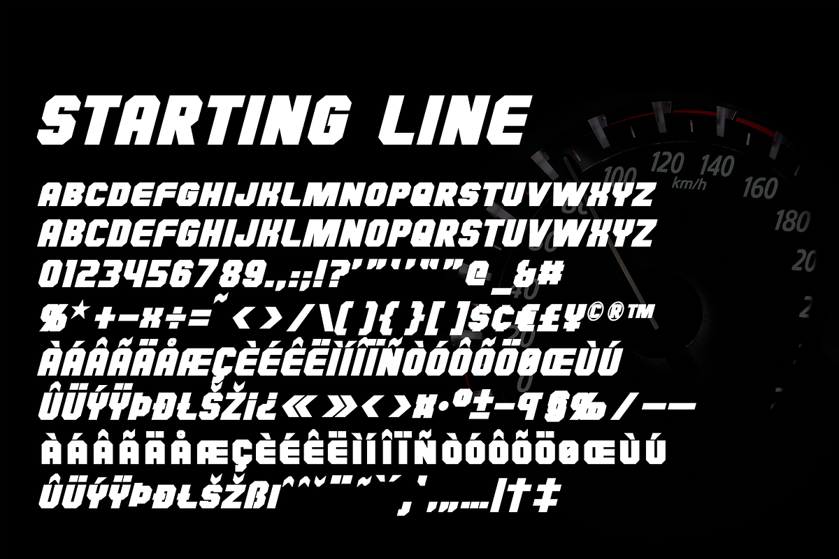Speedster Font, a Sans Serif Font by Horlleys (Photo 10 of 13)