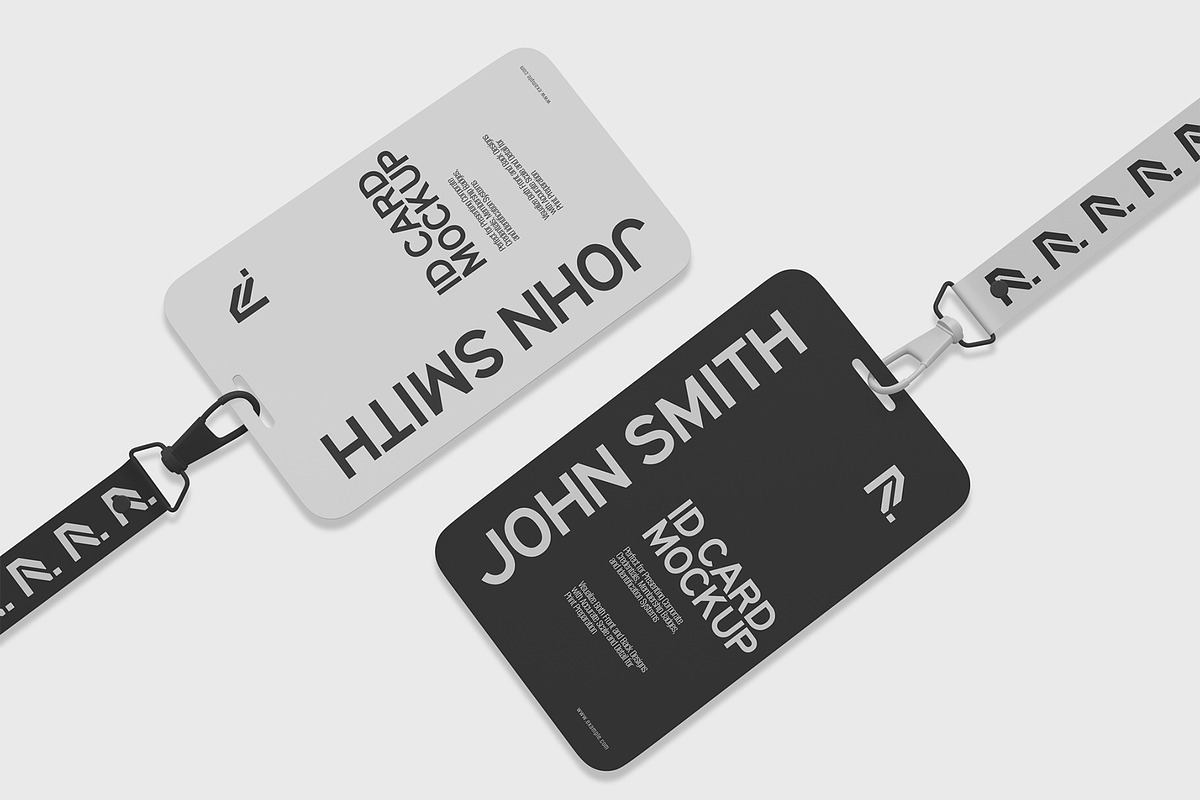 ID Card Mockup Set PSD, a Product Mockup by graphypix (Photo 4 of 4)