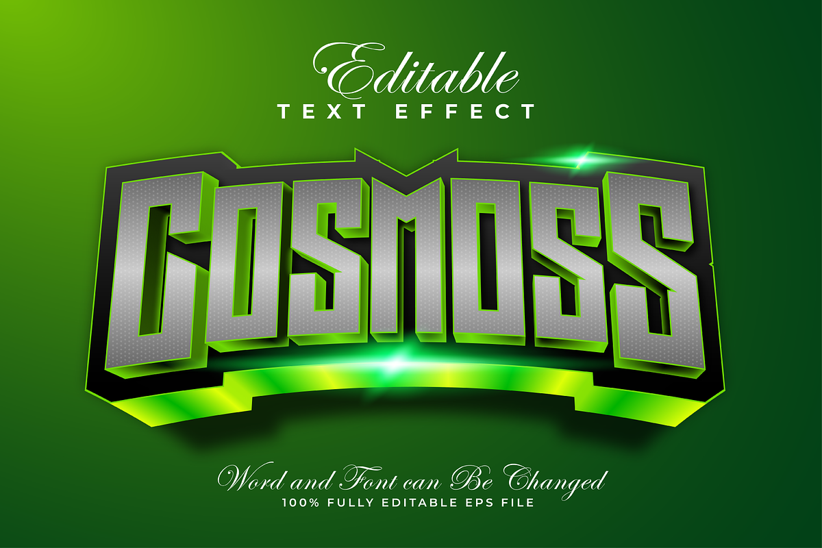 Esports 3D Text Effects Pack | EPS, a Layer Style Add-On by padilah_a (Photo 8 of 11)