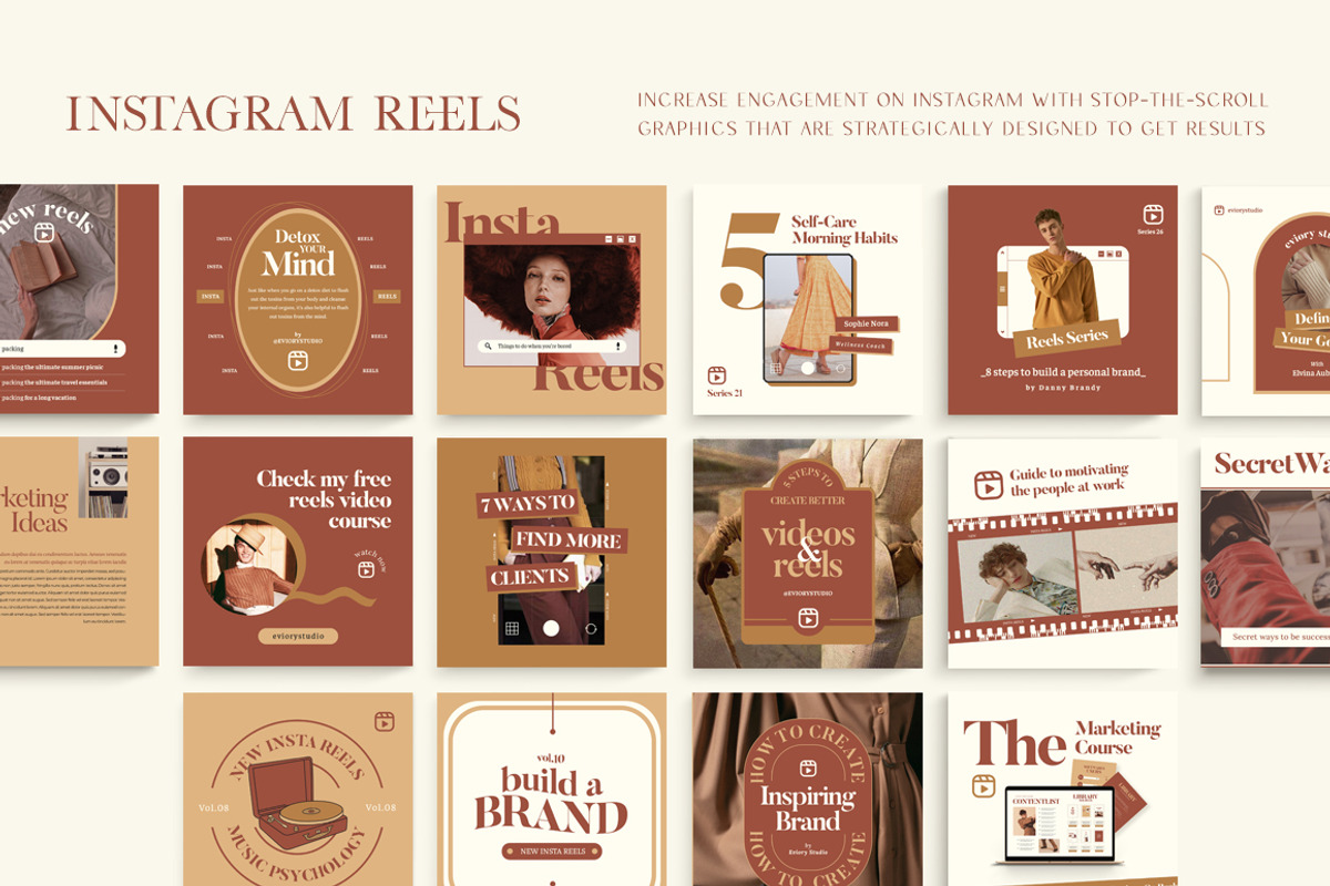 Instagram Creator For Coach CANVA PS, a Social Media Template by Eviory (Photo 21 of 57)