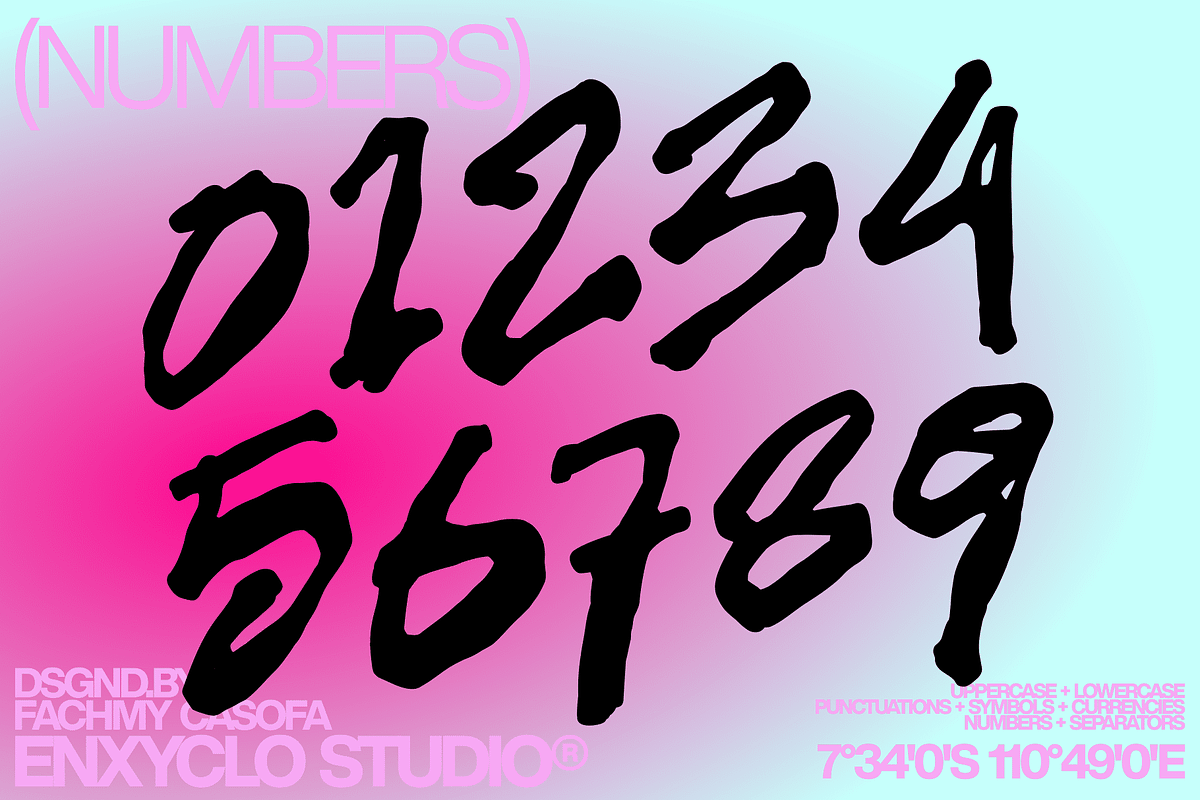 RIGHMAN — Raw Branding Font, a Handwritten Font by Enxyclo Studio (Photo 13 of 15)