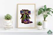 Crochet Mardi Gras Boots PNG, an Illustration by Craft Nest (Thumbnail 4 of 4)