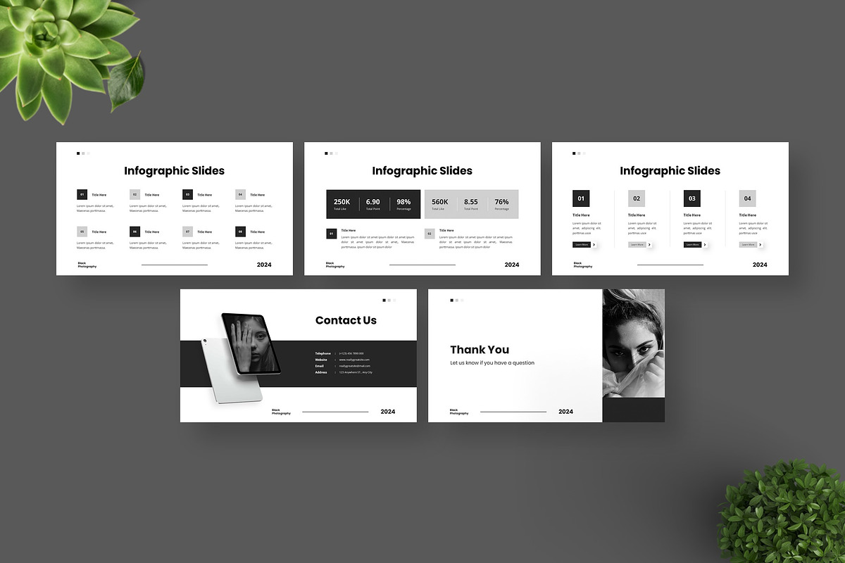 Black - Google Slide Templates, a Presentation Template by Deepslide Studio