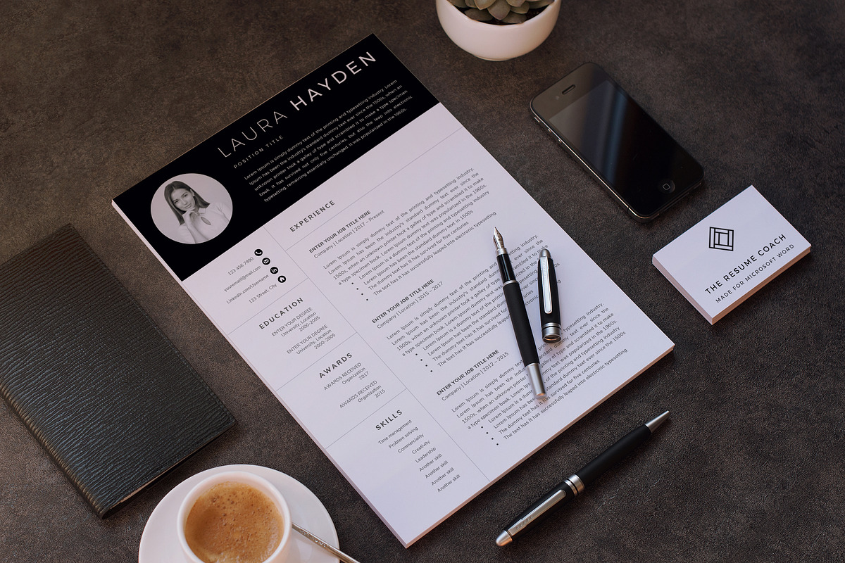 Resume Template, a Resume Template by TheResumeCoach (Photo 5 of 10)