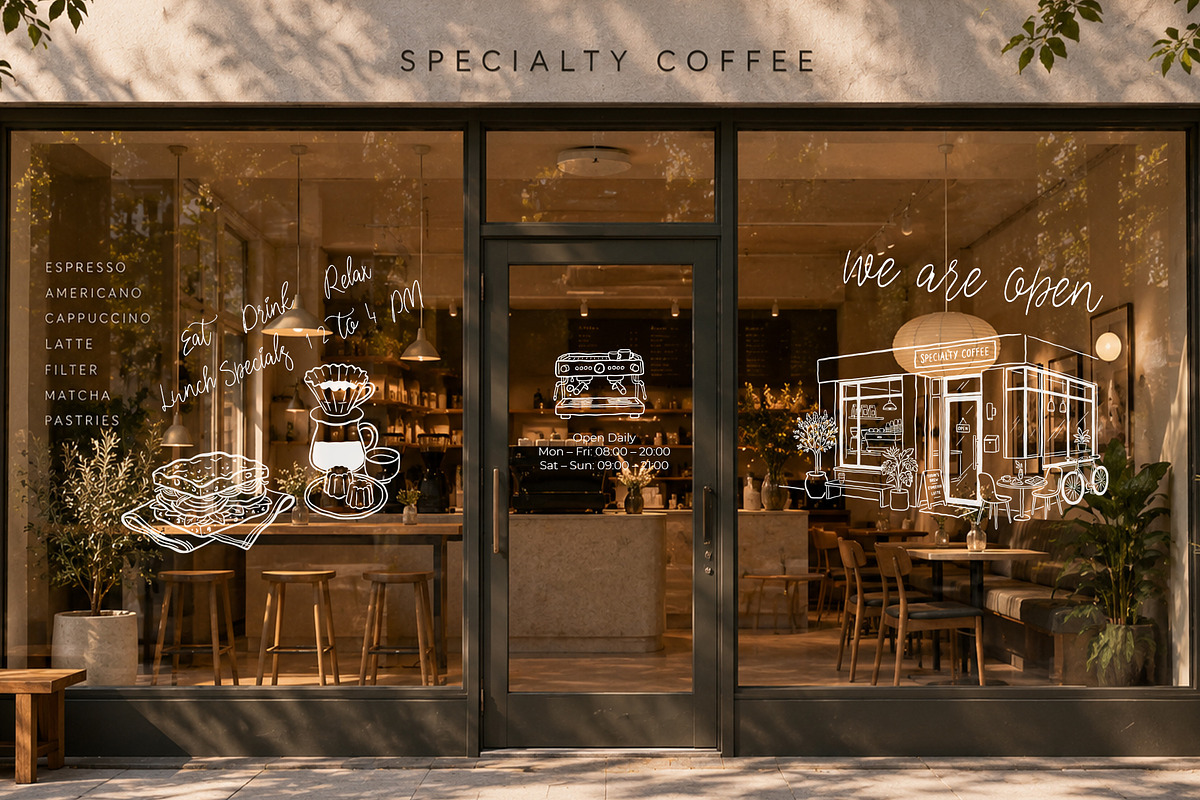 Specialty Coffee Vector Bundle, an Object Graphic by SunnJaneArt (Photo 2 of 18)