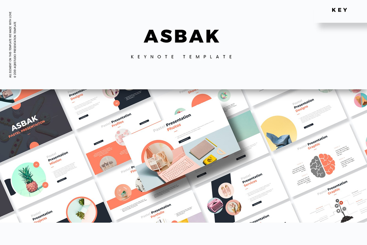 Asbak - Keynote Template, a Presentation Template by AQR Studio