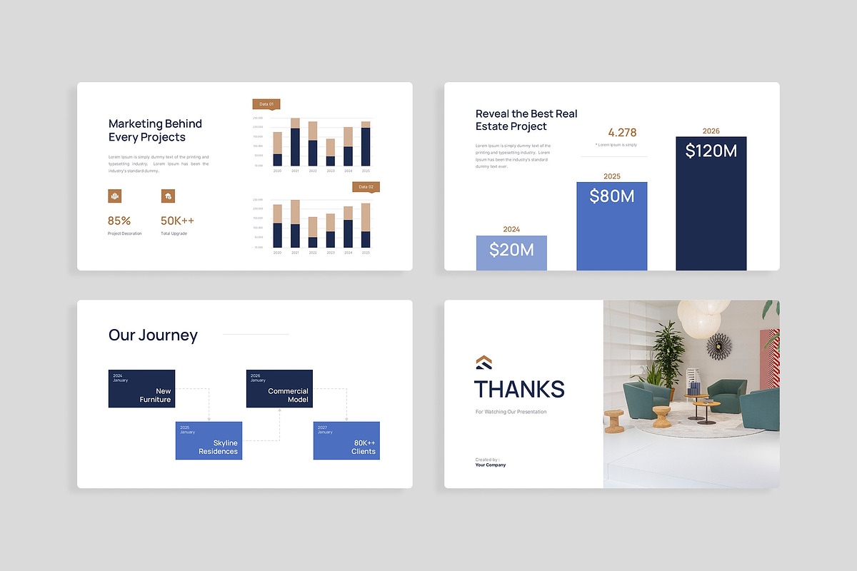 Lumereal - Real Estate PowerPoint, a Presentation Template by Premast (Photo 3 of 3)