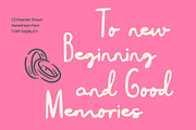 CS Meander Drawn, a Script Font by Craft Supply Co. (Thumbnail 4 of 8)