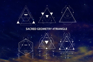 sacred geometry #triangle