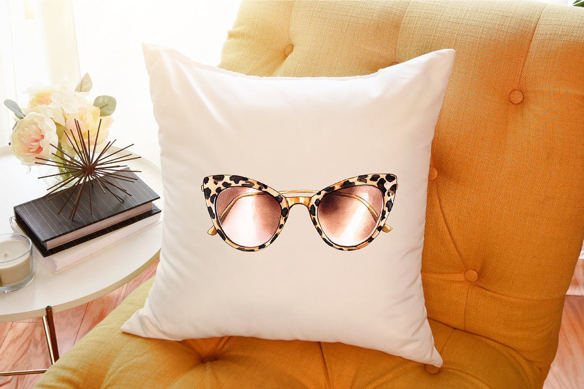 Leopard Print Summer Clipart, an Illustration by Sublimation Artist (Photo 6 of 6)