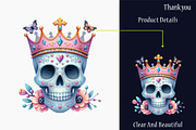 Cute Halloween Witch Clipart Png Bun, a Graphic by designcity5 (Thumbnail 4 of 5)