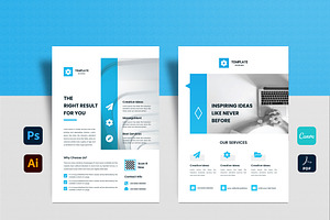Corporate Business Flyer Bundle 2in1