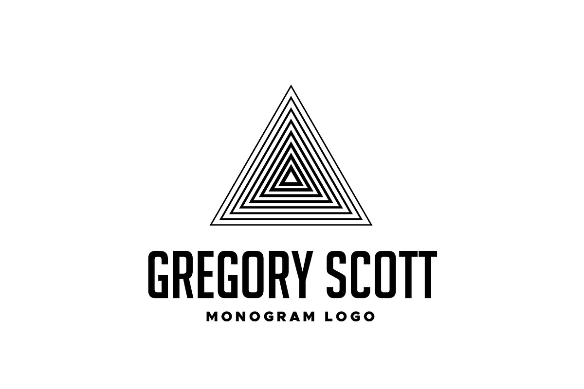Triangle Logo - Abstract Tech IT, a Branding & Logo Template by Template Dealer
