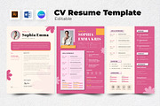 Resume / CV Marketing Analyst V4, a Resume Template by twinstd (Thumbnail 1 of 3)