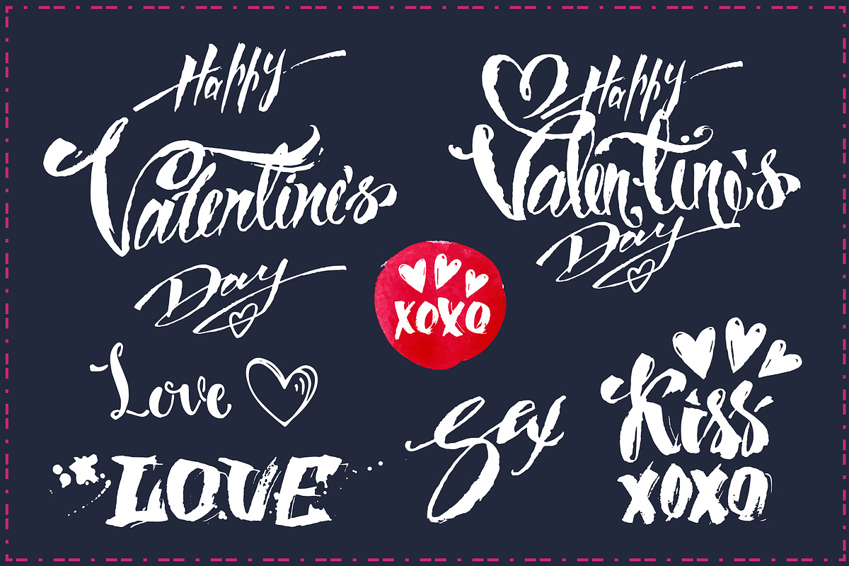 Happy Valentine's Day! Watercolor, a Decorative Illustration by Margo Miller (Photo 7 of 22)