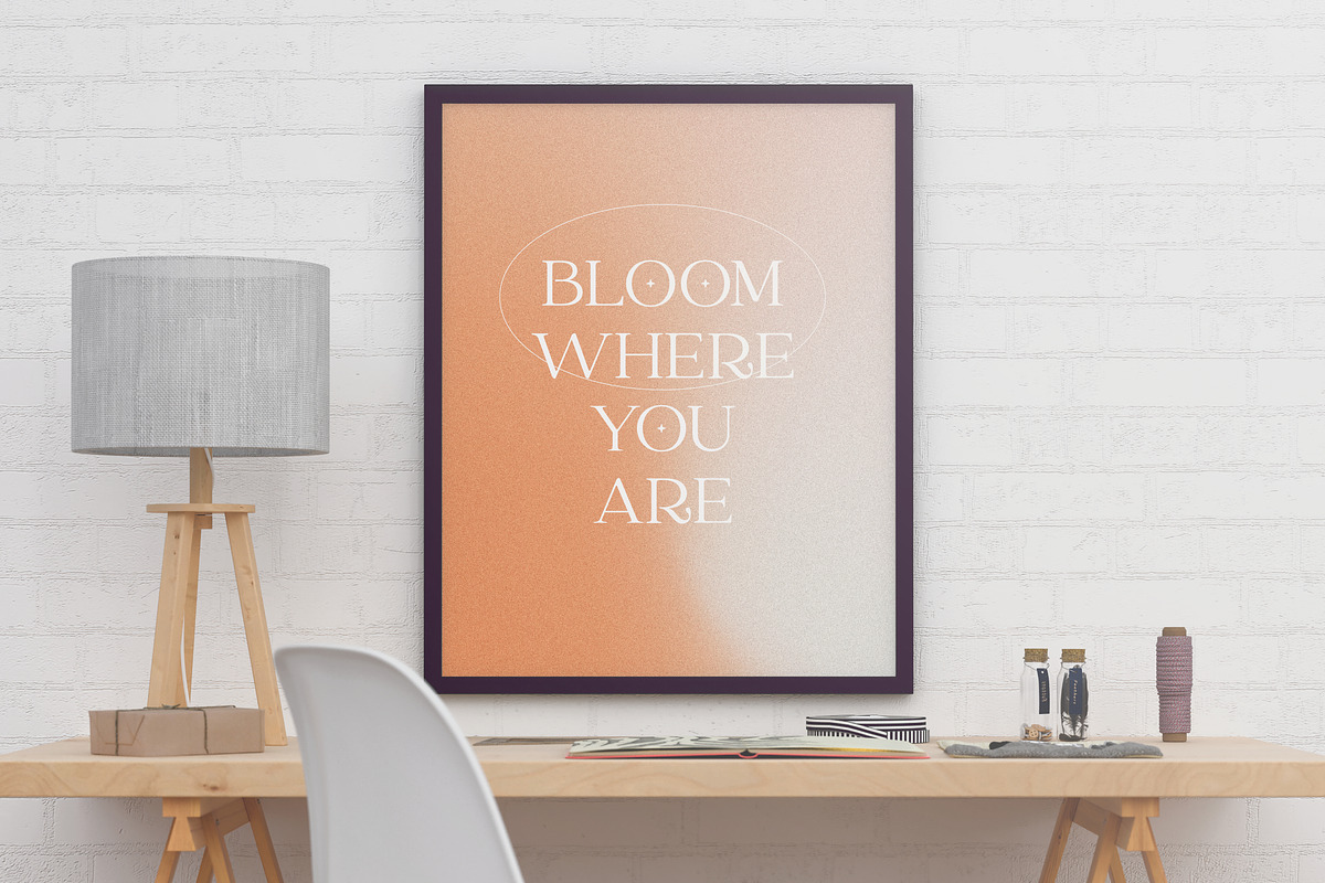 Peachy Nostalgia Gradient Background, a Texture Graphic by Feather & Sage Design (Photo 5 of 8)