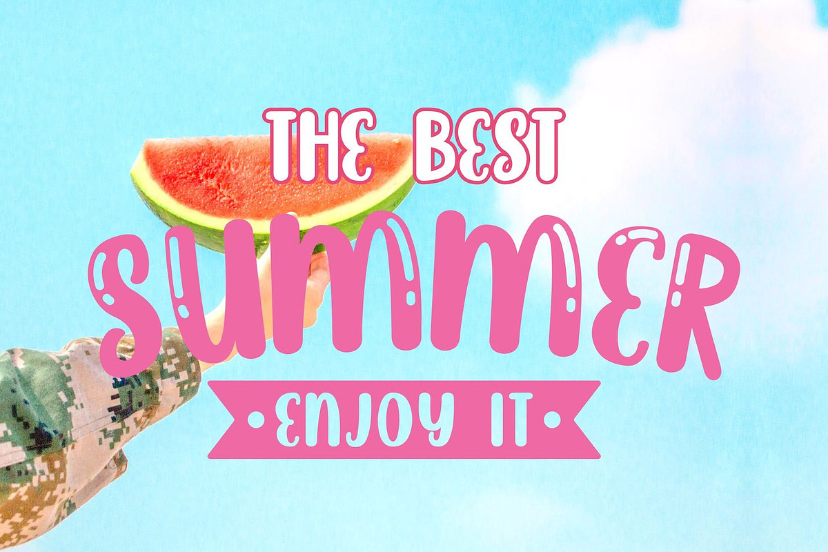 Brightly Crush - Playful Typeface, a Font by StringLabs (Photo 7 of 15)