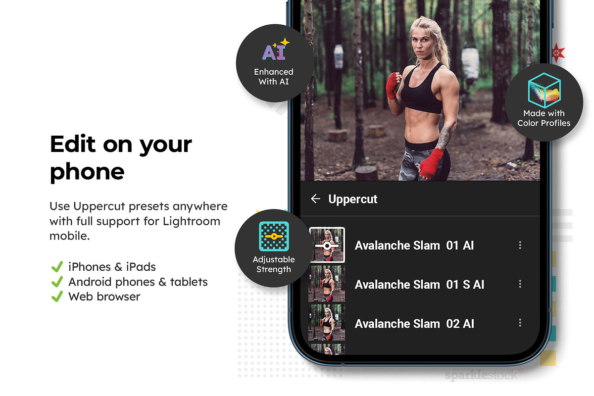 20 Uppercut Lightroom Presets LUTs, a Preset Add-On by SparkleStock (Photo 10 of 13)