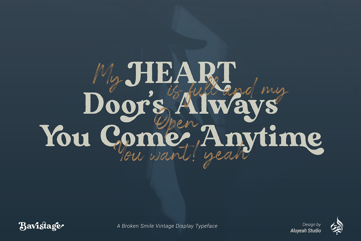 Bavistage, a Serif Font by Aluyeah Studio (Photo 11 of 15)