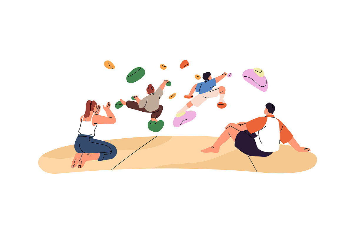 Families, parents & kids spend time, a Person Illustration by PaperTrident (Photo 2 of 9)
