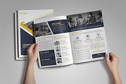 Company Bifold Brochure, a Brochure Template by SamiSimply7 (Thumbnail 2 of 5)