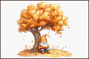 Fall Autumn Gnomes, Gnome Clipart, an Illustration by Sublimation Artist (Thumbnail 3 of 6)
