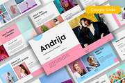 Andrija – Business Google Slide, a Presentation Template by kreatifreya (Thumbnail 1 of 5)