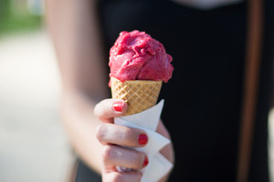 Pink gelato