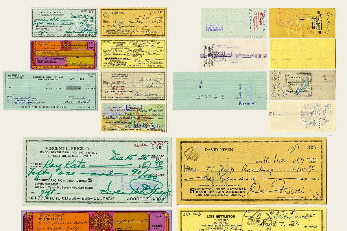 100+ Vintage Signed Checks, an Object Graphic by Digital Museum (Photo 8 of 8)