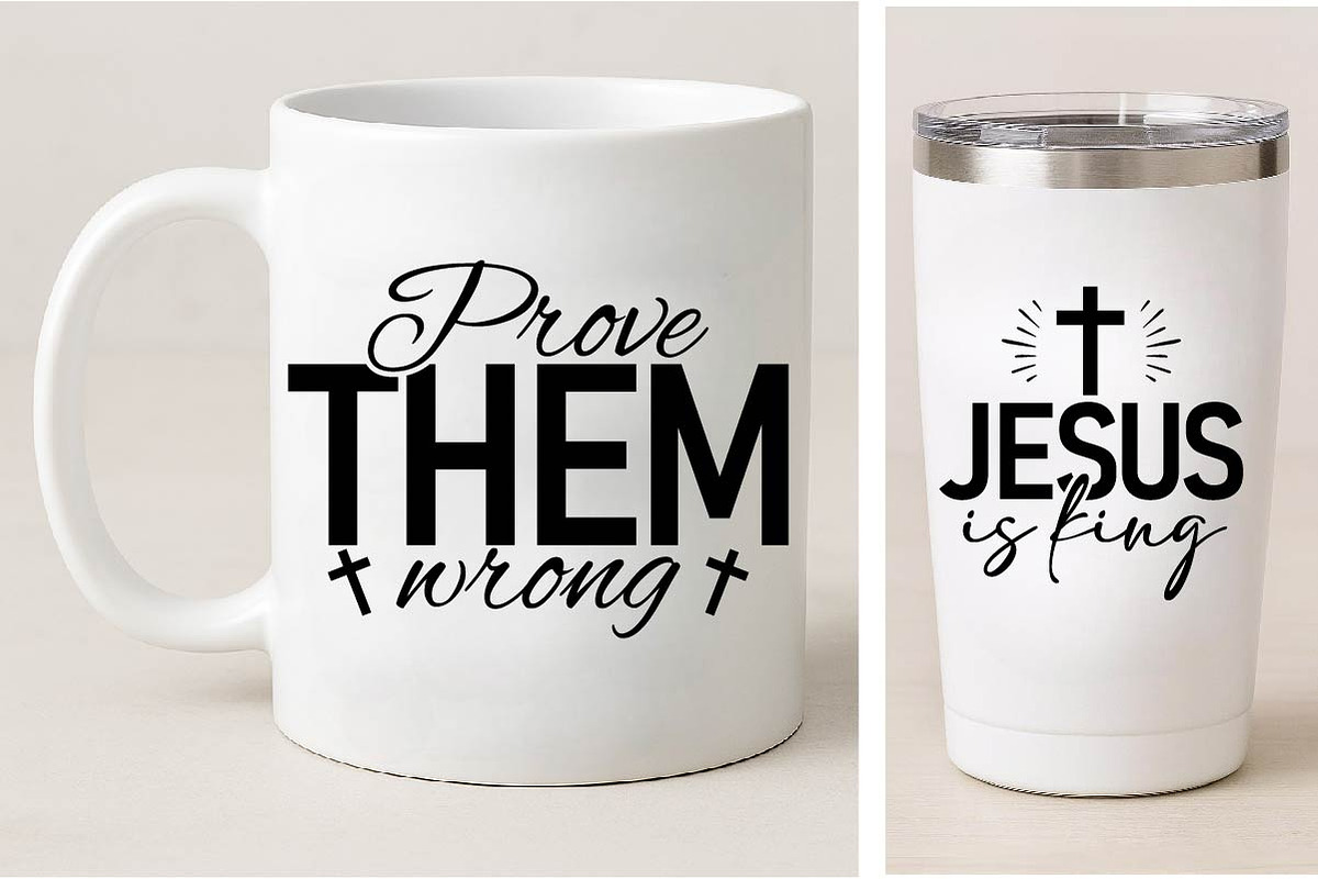 Christian Quotes Svg Png Bundle, an Object Graphic by EllaMaiyaali (Photo 7 of 9)