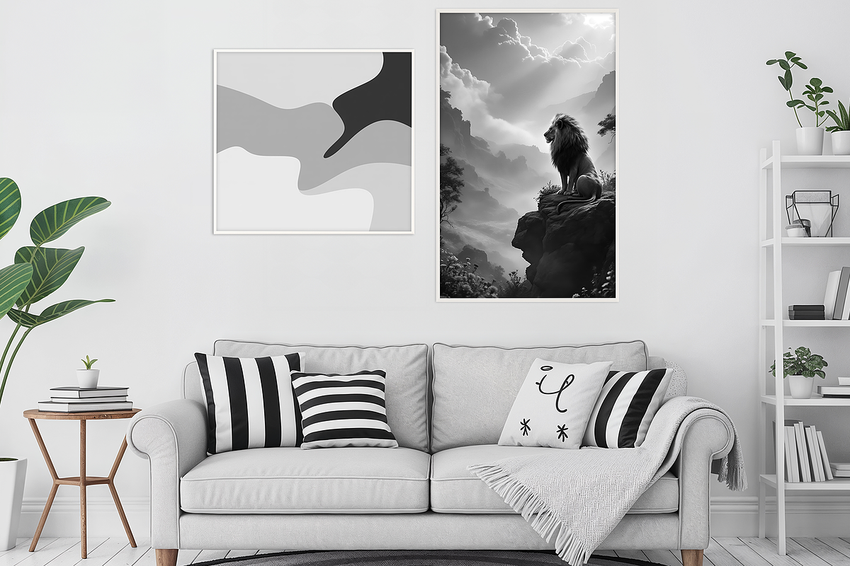 248 Minimalist Canvas Mockup Bundle, a Mockup by Redmixx Design (Photo 3 of 8)