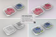 06 Clear Container Packaging Mockups, a Cups & Container Mockup by INCDesign (Thumbnail 6 of 21)