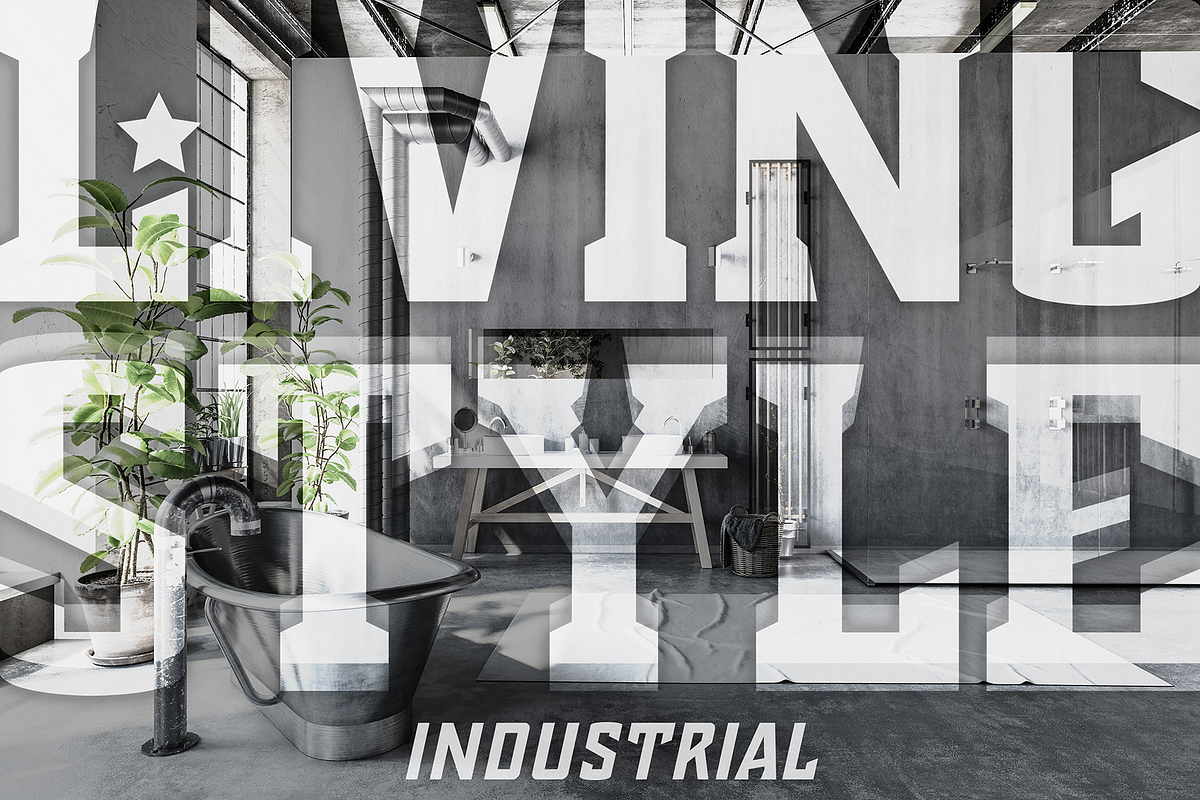Chosla | sports style font family., a Sans Serif Font by RARY (Photo 12 of 15)