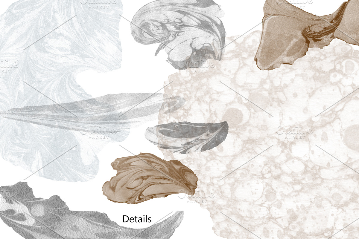110 Watercolor brushes for photoshop, a Brush Add-On by TaPilipa (Photo 7 of 8)