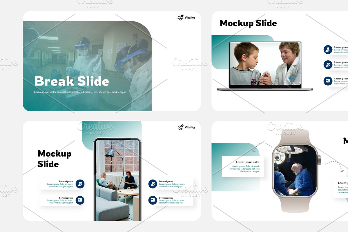 Vitality Health Presentation, a Presentation Template by Interpitch (Photo 5 of 8)