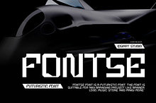 Fontse - Futuristic Font